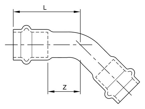 B Press Stainless Steel Elbow 45 Degree X 15mm From Reece