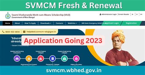 Swami Vivekananda Scholarship Apply Opening Date Fresh Renewal