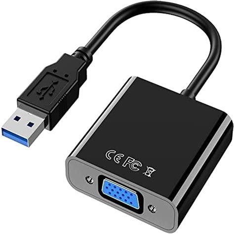 Szjunxiao Usb Auf Vga Adapter Usb Zu Vga Konverter Usb Auf