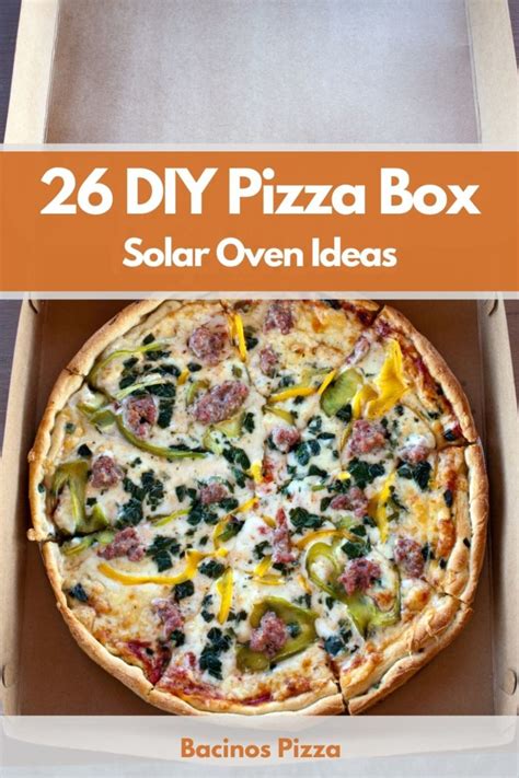 Creative Diy Pizza Box Solar Oven Ideas