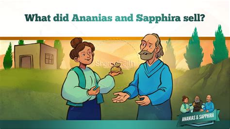 Acts 5 Ananias and Sapphira Kids Bible Stories | Clover Media