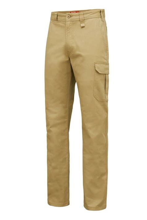 Hard Yakka Core Basic Cargo Stretch Cotton Drill Work Pants Tradie