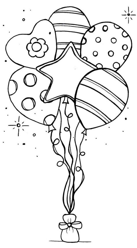 Coloring Pages Balloon Coloring Home