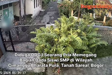 Pelaku Pelecehan Payudara Siswi Di Bogor Diduga ODGJ Kini Dibawa Ke RSJ