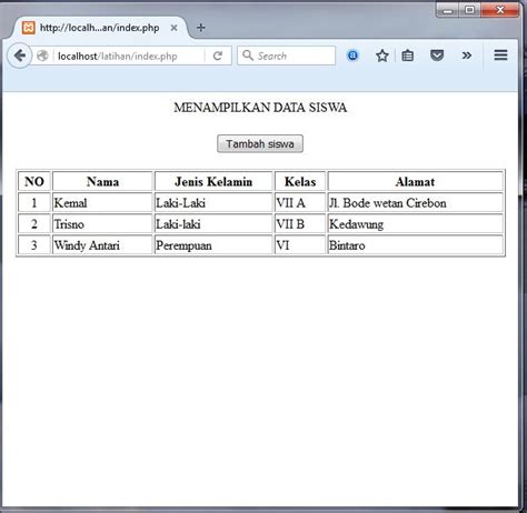 IT COMPUTER Cara Membuat Form Input Untuk Menambahkan Data Ke Tabel Di