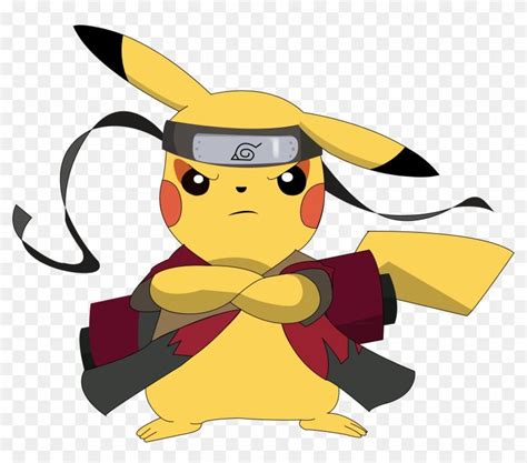 Naruto Clipart Pokemon Character Pikachu Sage Mode 206463 Pikachu