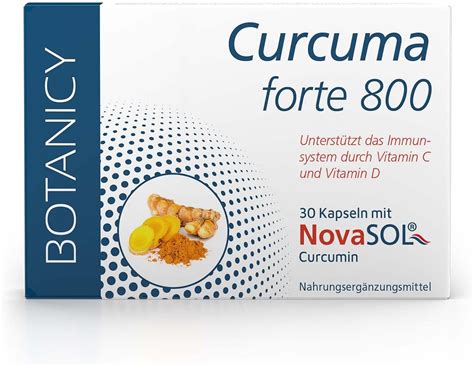 CURCUMA FORTE 800 mit flüssigem Mizell Curcumin ohne Piperin