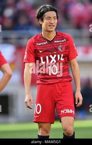 Ibaraki Japan 31 Mär 2018 Hiroki Miyazawa Consadole Yuma Suzuki