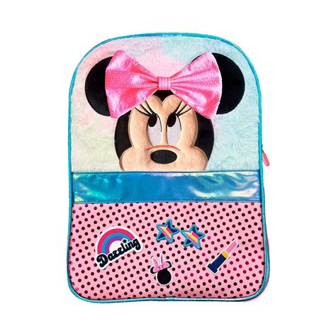 Ripley SET 3 PIEZAS MINNIE MOUSE MOCHILA LONCHERA CARTUCHERA BOW