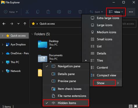 Como Mostrar Arquivos Ocultos No Windows 11 4 Maneiras