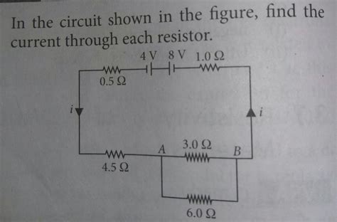 Find Current I In The Circuit Below