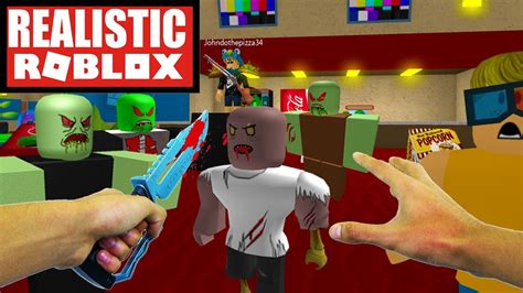 Realistic Roblox Survive The Zombie Attack In Roblox Roblox Zombies