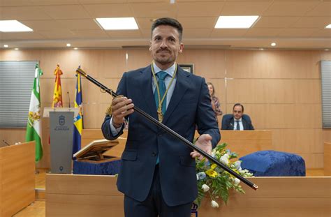 Adrián Cano toma posesión como alcalde de Aljaraque Andalucía