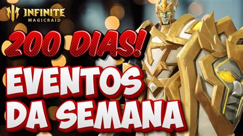 Infinite Magicraid Eventos Da Semana Dias De Conta Youtube