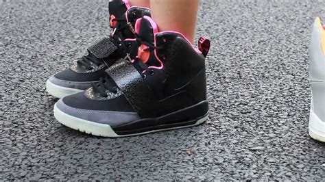 Nike Air Yeezy Black Pink Blinks Review And On Feet Hd Youtube