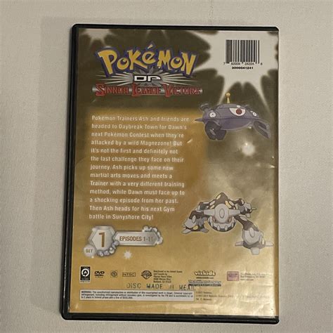 Pokemon DVD Rise Of Darkrai Pokemon DP Sinnoh League Victors Set 1 EBay