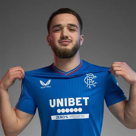 Nova Camisa Do Rangers Fc Castore Mdf