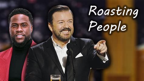 Ricky Gervais And Kevin Hart Roasting People On There Face Youtube