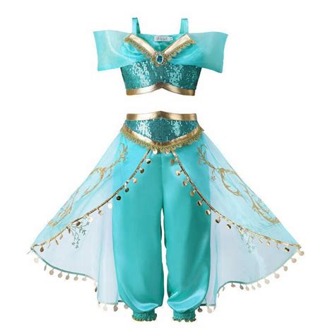 Kinder Aladdin M Dchen Jasmin Prinzessin Kleid Geburtstag Outfits Party