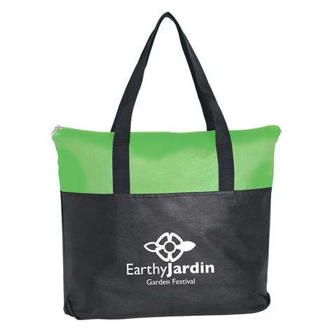 Non-woven zippered tote bag | Order Swag