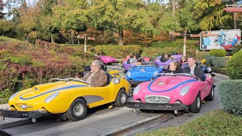 Autopia On Ride Pov Disneyland Paris Youtube