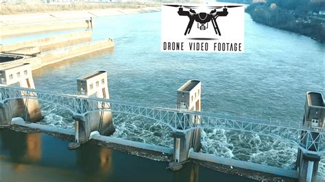 Robert C Byrd Locks And Dam In Eureka Ohio Drone Footage Youtube