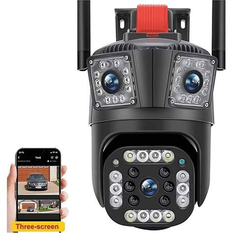 IP Camera with 4G Security Camera, 4G LTE Camera with 2MP, Cameras with ...