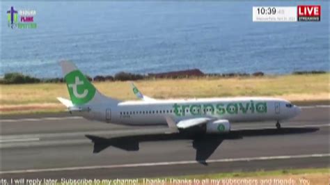 Live Streaming Madeira Plane Spotting Close Up The Planes