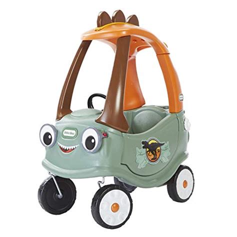 T-Rex Cozy Coupe by Little Tikes Dinosaur Ride-On Car for Kids Large ...