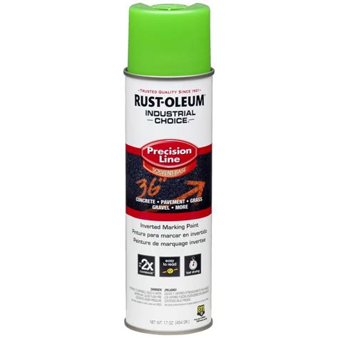 Rustoleum Oz Fluorescent Green Precision Line Marking Spray