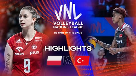 Pol Vs Tur Highlights Week Women S Vnl Youtube