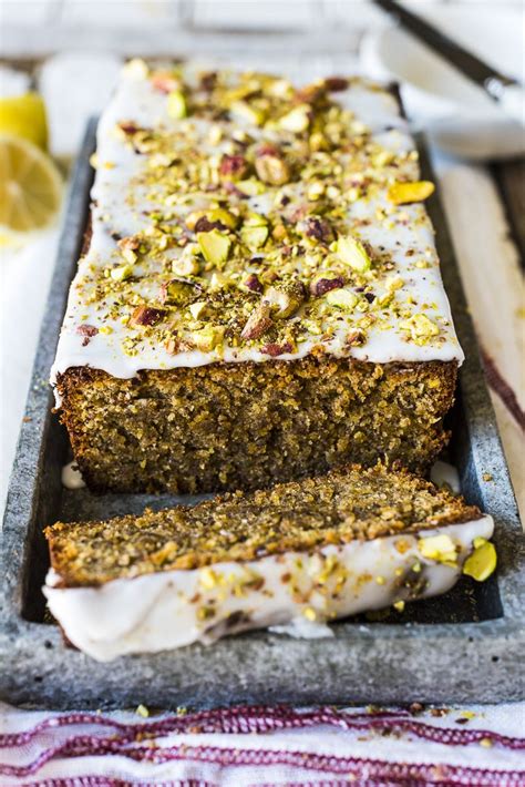 Pistachio Lemon Cake Pistachio And Almond Cake With Lemon Drizzle