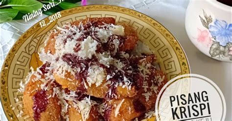 Resep Pisang Goreng Krispi Tabur Keju Oleh Nining Sari 3R Cookpad