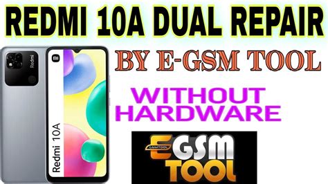 REDMI 10A DUAL IMEI REPAIR PERMANENT YouTube