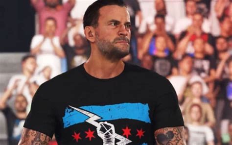 First Look At Cm Punk S Wwe K In Game Model