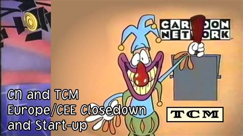 Cartoon Network Europecee Closedown And Tcm Start Up 2000 2006