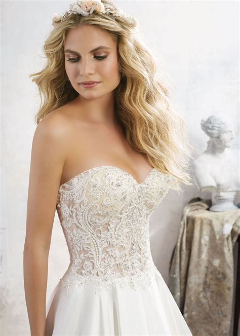 8114 MADELINE GARDNER By Mori Lee Confetti Lace