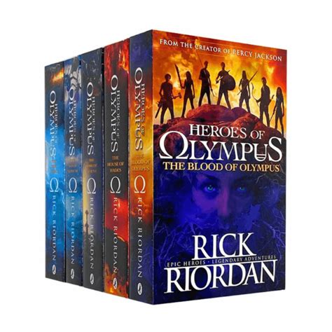 Heroes of Olympus Book Series - Kids Library