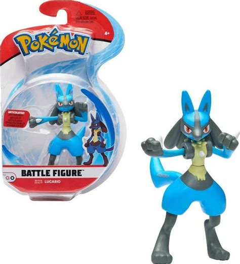 Jazwares Pokemon Battle Feature Figure Lucario Skroutz Gr