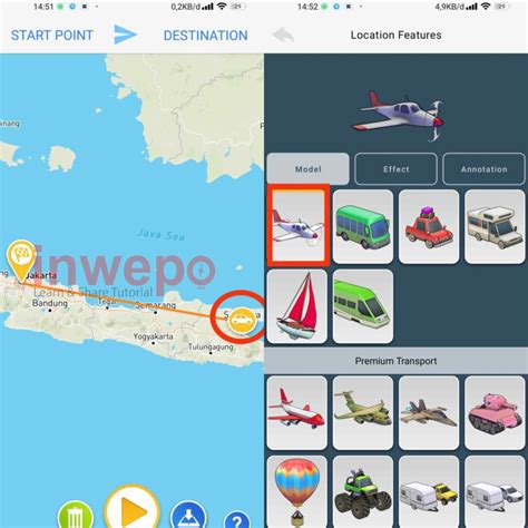 Cara Buat Animasi Travel Map Di Android Inwepo