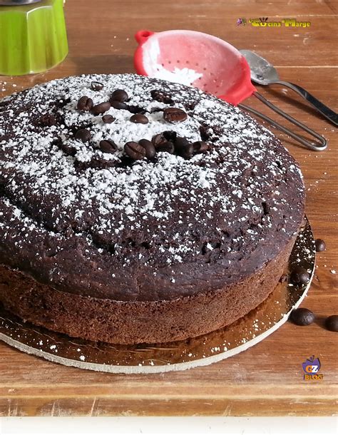 TORTA AL CAFFE E CACAO SENZA UOVA LATTE BURRO La Cucina Di Marge