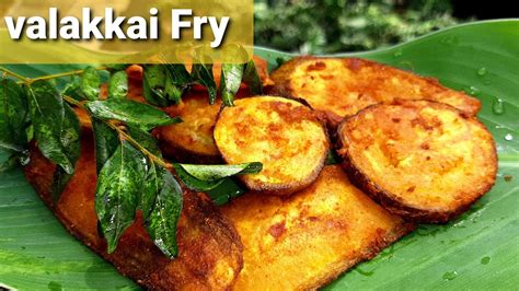 Vazhakkai Recipe In Tamil Valakkai Fry Vazhakkai Varuval Recipe