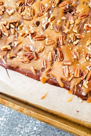 Easy Homemade Pecan Pie Bark Recipe Organized Island