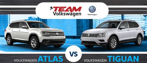 2019 Volkswagen Atlas vs. Tiguan | VW SUV Comparison