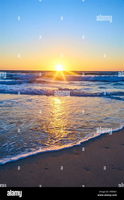 Scarborough Beach Sunset, Western Australia Stock Photo - Alamy