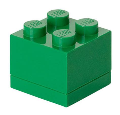 Lego Rangements Pas Cher Lego Mini Box Vert Plots