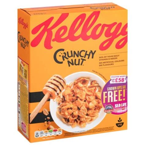 Kelloggs Crunchy Nut Chocolate And Hazelnut Granola 380g Compare Prices