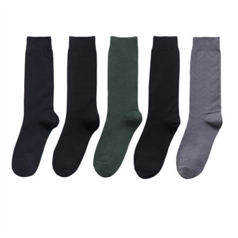 Mens Dress Socks Sm 5 Pk Kroger