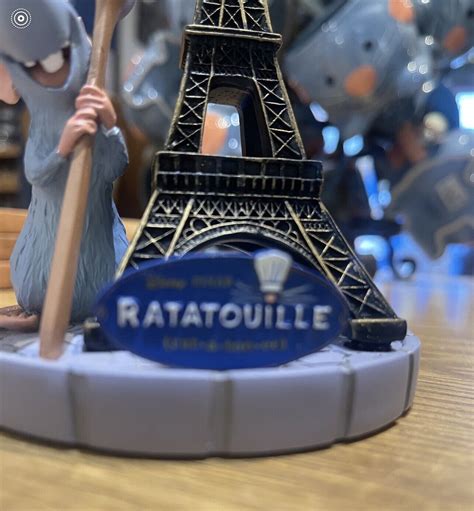 Disney Parks Epcot Paris Remy Ratatouille With Eiffel Tower Figurine