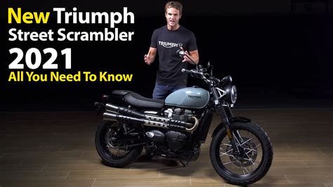 Triumph Street Scrambler 2021 Features And Benefits YouTube